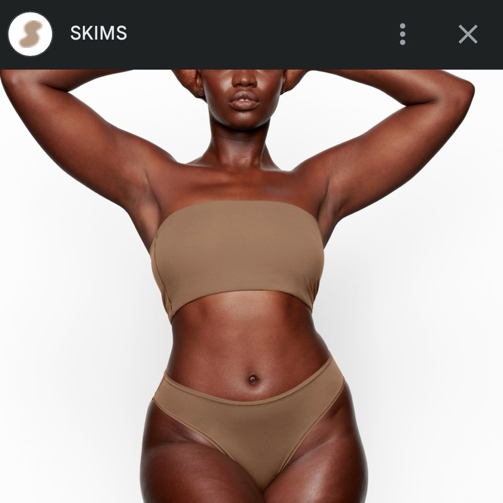 SKIMS (L-4X) bandeau OXIDE